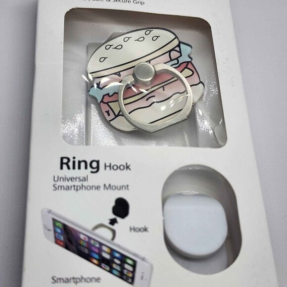 Brand NEW  Ring Premium - Kickstand SAFE & GRIP  Burger - Picture 2 of 3